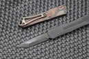 Heretic Knives Manticore S Tanto Black & Orange Camo Carbon H023-6A-ORCF