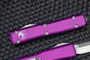 Microtech Ultratech Tanto Stonewash Standard & Violet 123-10VI
