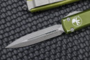 Microtech Ultratech Double Edge & Distressed OD Green 122-10DOD