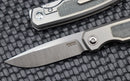 Pena Caballero Front Flipper Black Micarta & M390