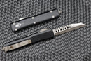 Microtech Ultratech Warhound Stonewash Standard & Black 119W-10S