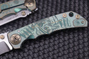 Spartan Blades Harsey Folder 2022 Special Edition Green Plague Doctor