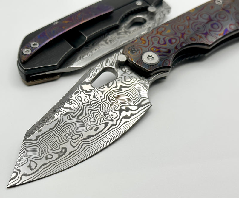 Custom Knife Factory Evo 3.0E ZircuTi w/ Damasteel