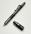 Borka Ti2Design TechLiner Grid Skulls Burnished Shorty 5" Pen