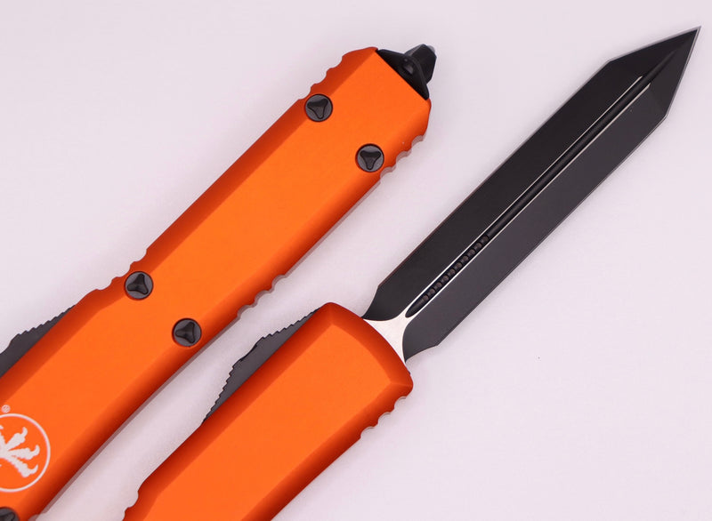 Microtech Ultratech Spartan Black Standard & Orange 223-1OR