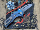 Medford Knife Praetorian T Flamed & Blue with S35 Tanto 103-212