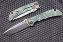 Spartan Blades Harsey Folder 2022 Special Edition Green Plague Doctor