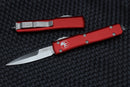 Microtech Ultratech Bayonet Satin Standard & Red 120-4RD