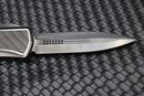 Marfione Hera DLC Satin D/E w/ Two Tone DLC Satin Finish Titanium Handle w/ Carbon Fiber Inlays & DLC Two Tone Hardware