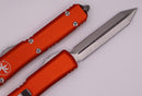 Microtech Ultratech Spartan Stonewash Standard & Orange 223-10OR