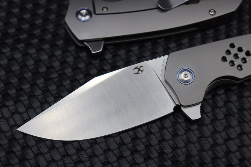 Kansept Knives Entity CPM-S35VN & Bead Blast titanium K1036B1