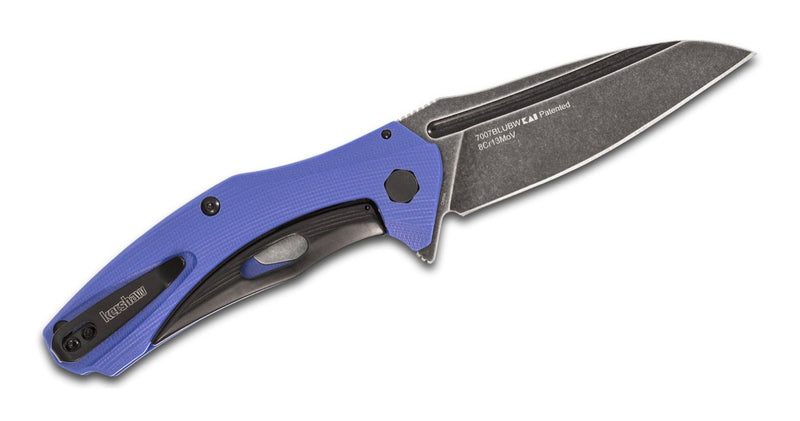 Kershaw Knives Natrix Blue & Blackwash 7007BLUBW