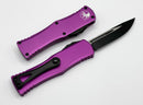 Microtech Hera Single Edge Black Standard & Violet 703-1VI