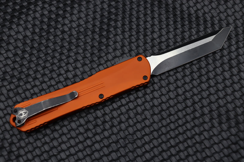 Heretic Knives Manticore X Tanto Battleworn Black & Orange H031-8A-ORG