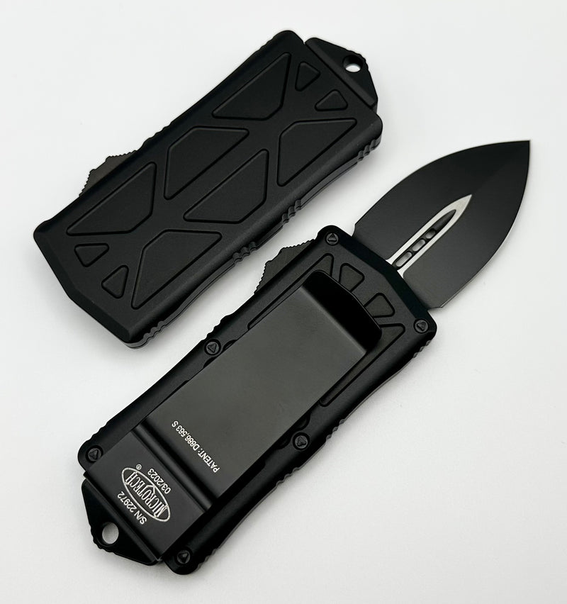 Microtech Exocet Black Tactical Standard 157-1T