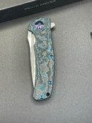 Reate Knives Horizon D Artic Storm Fat Carbon & Chad Nichols MokuTi Exclusive