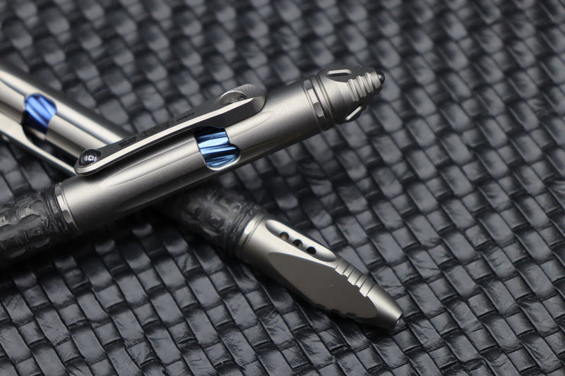 Microtech Kyroh Mini Pen Bead Blast 403M-TI-BBTRI