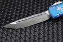 Microtech Ultratech Tanto Satin Standard & Blue 123-4BL