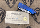 Medford Knife Slim Midi S35 with Blue Frame 103-092