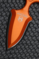 Heretic Knives Sleight Modular Push Dagger Orange Ano & DLC Blade w/ Teklok