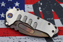 Medford Knife Praetorian T Tumbled & Flamed Hardware with S35 Vulcan Tanto 103-172