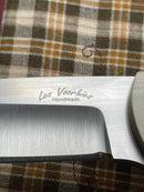 Les Voorhies Micarta Linerlock Flipper
