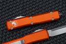 Microtech Ultratech Orange w/ Single Edge Stonewash Standard 121-10OR