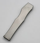 Marfione Custom Halo III Mini Star Grind Mirror Polish Tanto w/ Two Tone Stainless Steel Handle & Abalone Inlays