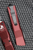 Microtech Combat Troodon D/E Black Standard & Merlot Red 142-1MR