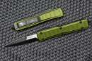 Microtech Ultratech 2 Stepside Bayonet Black & OD Green 120II-1ODS