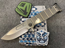 Medford Knife Fighter Flipper USMC PVD & S35