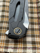 Custom Knife Factory CKF T15 M398 Black