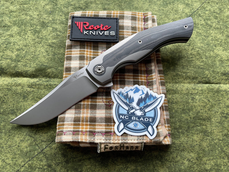 Reate Knives Coyote Wave Carbon Fiber M390