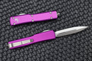 Microtech UTX-70 D/E Stonewash Standard & Violet 147-10VI