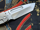 Medford Knife Slim Midi Tanto S35 with Flamed 103-193