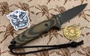 Spartan Blades Harsey Tactical Trout Black SB43BKCMNLMC