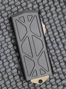 Microtech Exocet Double Edge Bronze Apocalyptic & Black 157-13AP