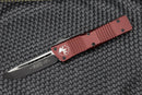 Microtech Combat Troodon Tanto T/E Black Standard & Merlot 144-1MR