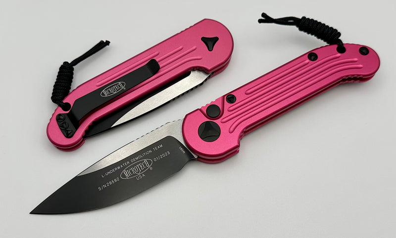 Microtech L.U.D.T Pink & Black Standard 135-1PK