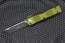 Microtech Combat Troodon Tanto T/E Black Standard & OD Green 144-1OD