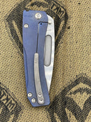 Medford Knife Slim Midi S35 with Blue Frame