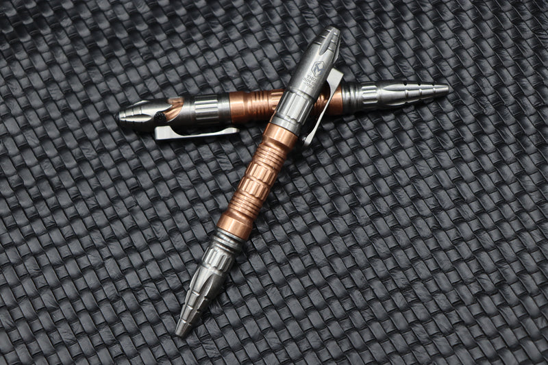 Heretic Knives Thoth Pen w/ Titanium & Copper H038-Ti/Cu