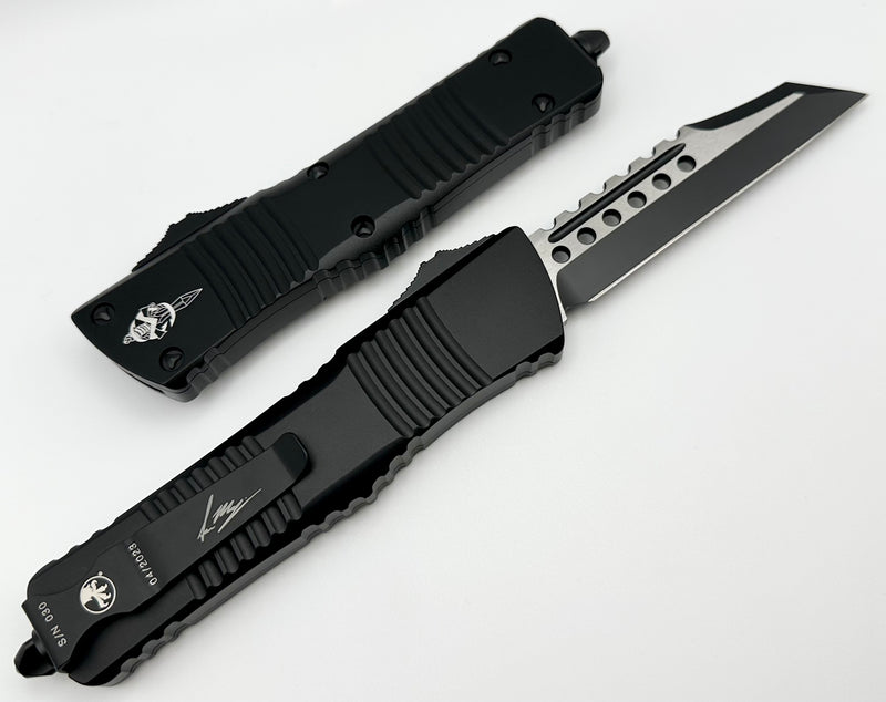 Microtech Combat Troodon Tactical Warhound Signature Series 219W-1TS