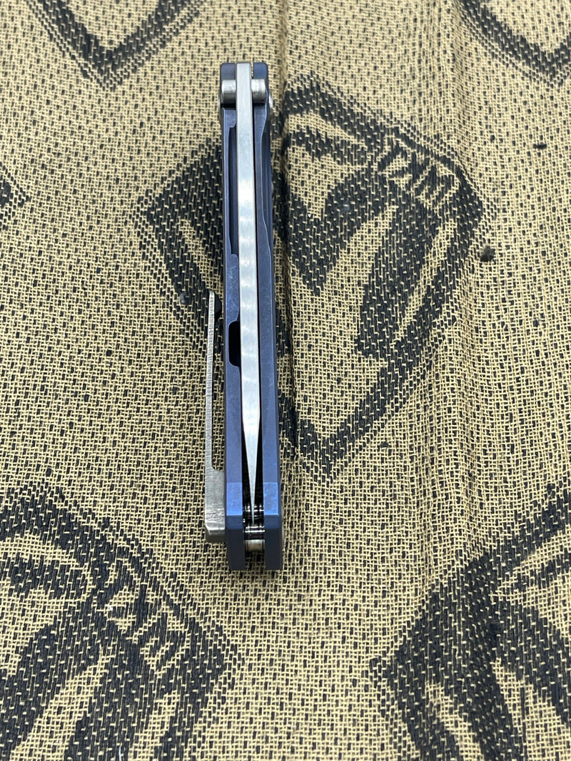 Medford Knife Slim Midi S35 with Blue Frame