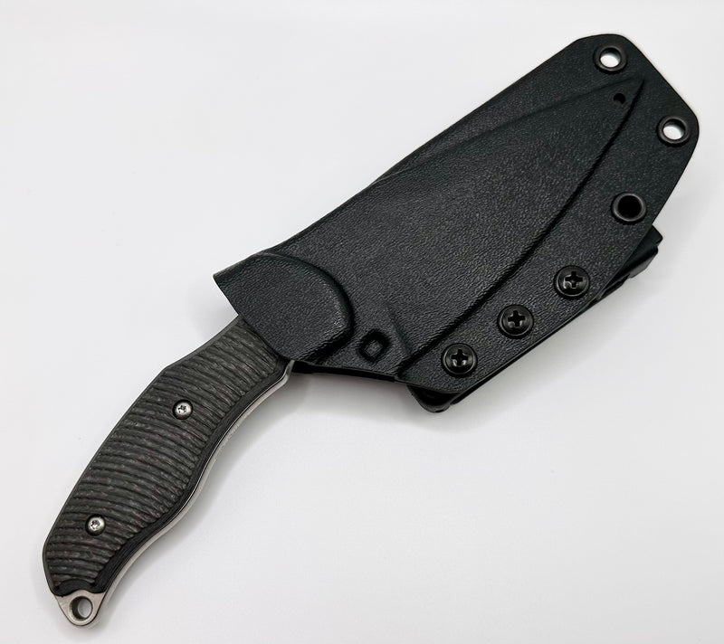 Borka Blades SB1 PVD M390 & Carbon Fiber Fixed Blade
