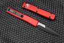 Microtech Ultratech Bayonet Black Standard & Red 120-1RD