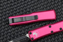 Microtech UTX-85 Single Edge Black Standard & Pink 231-1PK