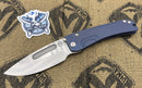 Medford Knife Slim Midi S35 with Blue Frame