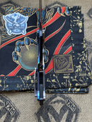 Medford Knife Praetorian T Flamed & Blue with S35 Tanto 104-042