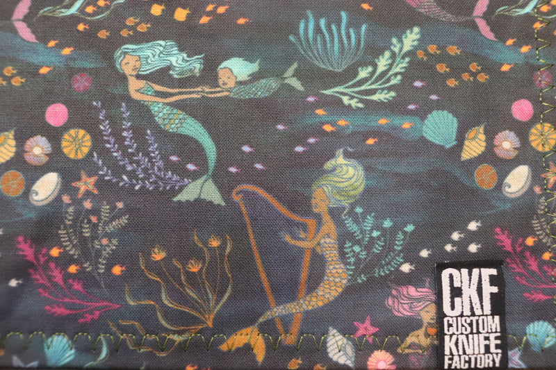 CKF Super EDC Hank Cotton + Micro suede : A Mermaid’s Dream